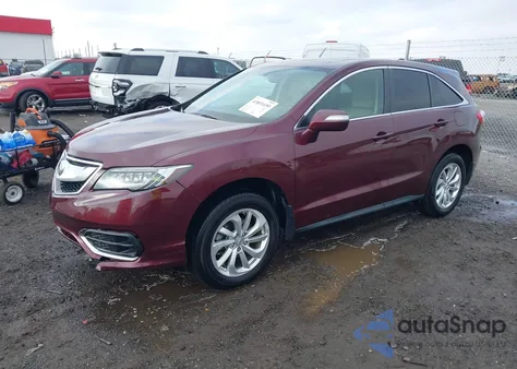 2017 Acura Rdx Technology Acurawatch Plus Packages/W/Technology Package from USA, damaged, VIN 5J8TB3H53HL012454
